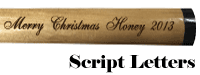 script letters